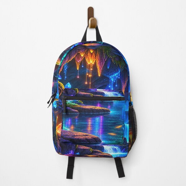 Item preview, Glow Cave – Magical Bioluminescent Crystal Cave designed and sold by DoodleWorld Studio .