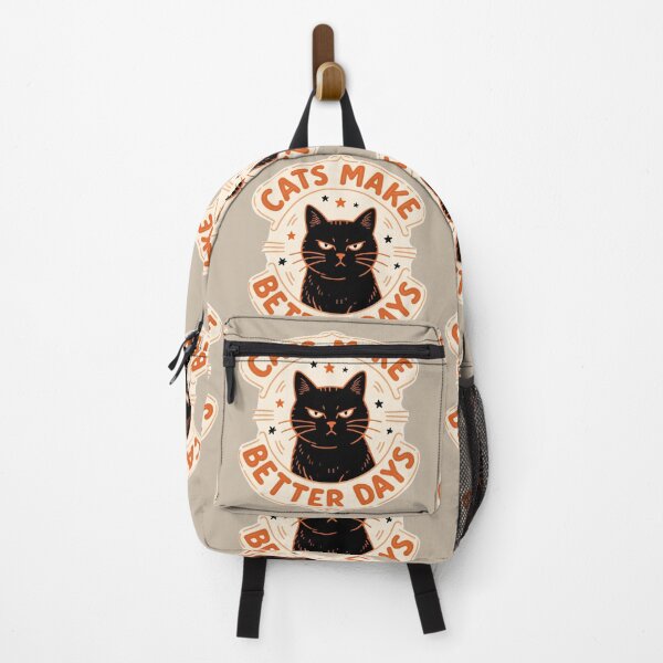 Item preview, CATS MAKE BETTER DAYS – Mischievous Cat With A Deadpan Expression Vintage Cats Design designed and sold by tarkone.