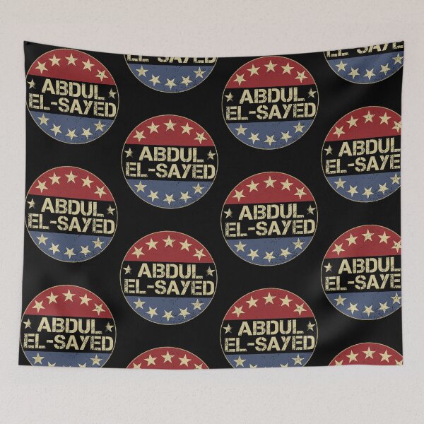 Item preview, Abdul-Saved Funny American Flag Stars Retro Patriotic Graphic designed and sold by OddPopARt.