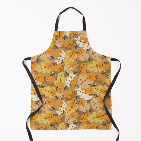 Item preview, Golden Oak Leaves Autumn Seamless Pattern designed and sold by PowerAntShop.
