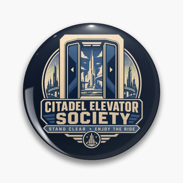 Item preview, Citadel Elevator Appreciation Society Poster designed and sold by agearb.