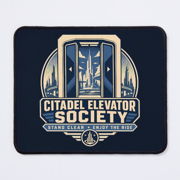 Item preview, Citadel Elevator Appreciation Society Poster designed and sold by agearb.