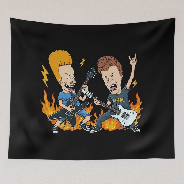 Item preview, Beavis and Butt-Head playing rock designed and sold by Imprearte.
