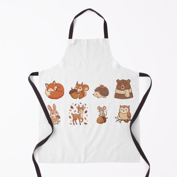 Item preview, Cute Autumn Woodland Animals Sticker Set designed and sold by SassyArtistry.