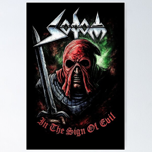 Item preview, Sodom: In the Sign of Evil Thrash Metal Artwork designed and sold by interdesigner.