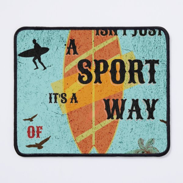 Item preview, Surfing Isn't Just a Sport – Vintage Retro Surf & Beach Design designed and sold by MOCH- ART.