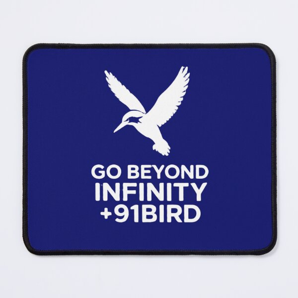 Item preview, +91BIRD Go Beyond Infinity (Pure White) designed and sold by Plus91BIRD.
