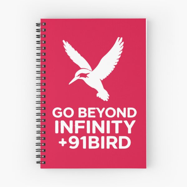 Item preview, +91BIRD Go Beyond Infinity (Pure White) designed and sold by Plus91BIRD.