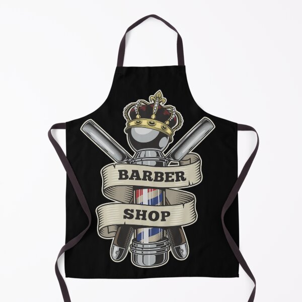 Item preview, Royal Crown Barber Pole Clippers Vintage Emblem Art designed and sold by Barber MD Culture.
