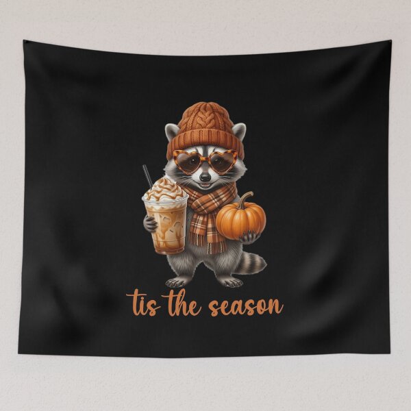 Item preview, Tis The Season Raccoon designed and sold by Trendvia .