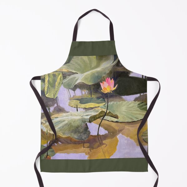 Item preview, Blooming Lotus in Lilac Pond designed and sold by Carlos Taylor.