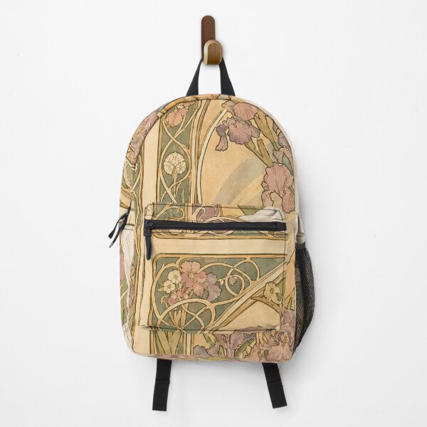 Item preview, Alphonse Mucha The Flowers Iris 1898 designed and sold by maniacfitness.
