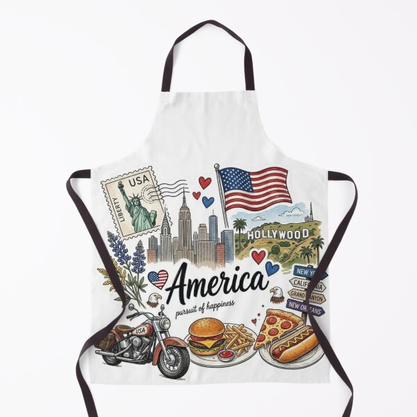 Item preview, America USA Travel – Iconic Landmarks, American Culture & Vintage Design designed and sold by 4U---Store.