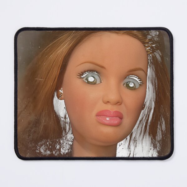 Item preview, Funny Doll Face Meme designed and sold by NinaQueenBee.
