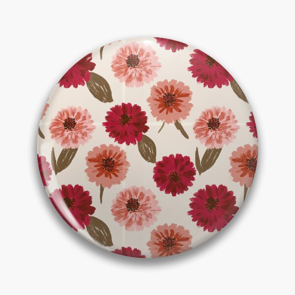 Item preview, Classic Zinnia Flower - Tropical Flower Pattern - Father'S Day Gift Ideas designed and sold by RoyalStarsPatts.