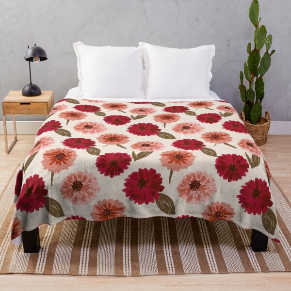 Item preview, Classic Zinnia Flower - Tropical Flower Pattern - Father'S Day Gift Ideas designed and sold by RoyalStarsPatts.