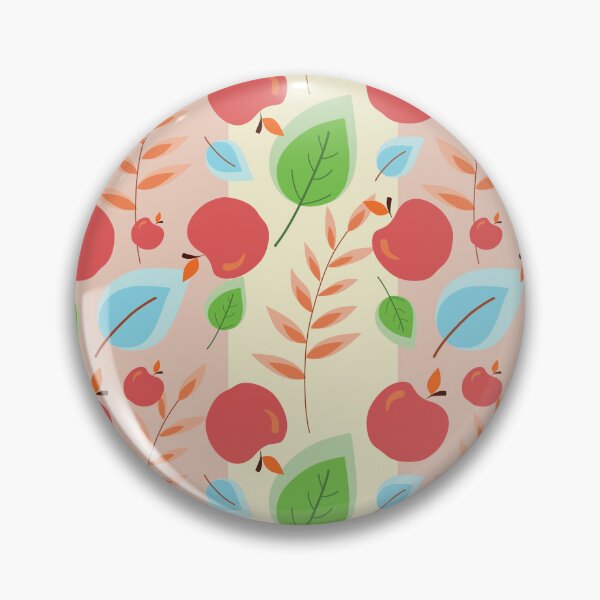Item preview, Apple Harvest Seamless Pattern with Autumn Leaves designed and sold by PowerAntShop.
