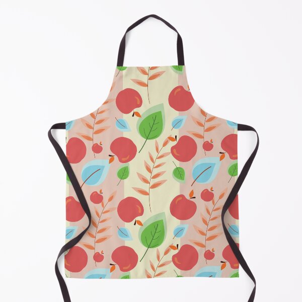 Item preview, Apple Harvest Seamless Pattern with Autumn Leaves designed and sold by PowerAntShop.