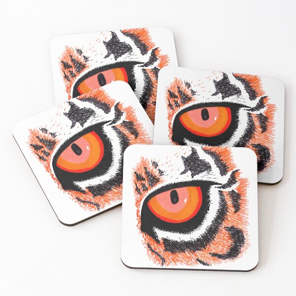 Item preview, Dibujo de ojo de tigre de Allison Parkinson designed and sold by Tiger's Eye Books.