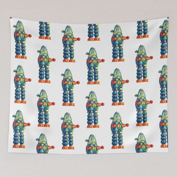 Item preview, Moon Mission Robot designed and sold by sunnywhimsy.