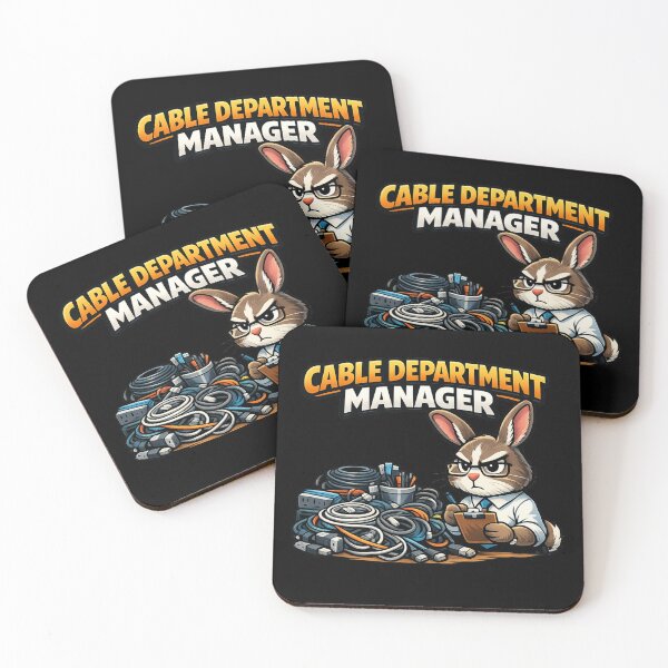Item preview, Cable Department Manager Rabbit designed and sold by M.Store.