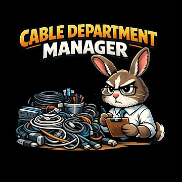 Artwork thumbnail, Cable Department Manager Rabbit by M.Store