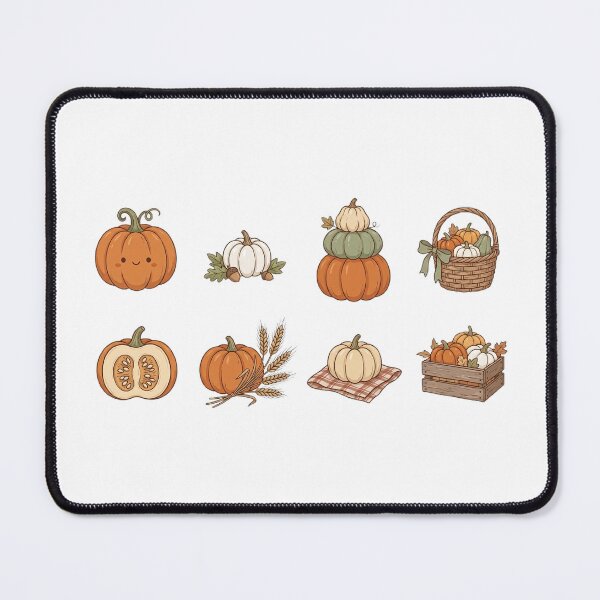 Item preview, Cute Autumn Pumpkin Harvest Sticker Set designed and sold by SassyArtistry.