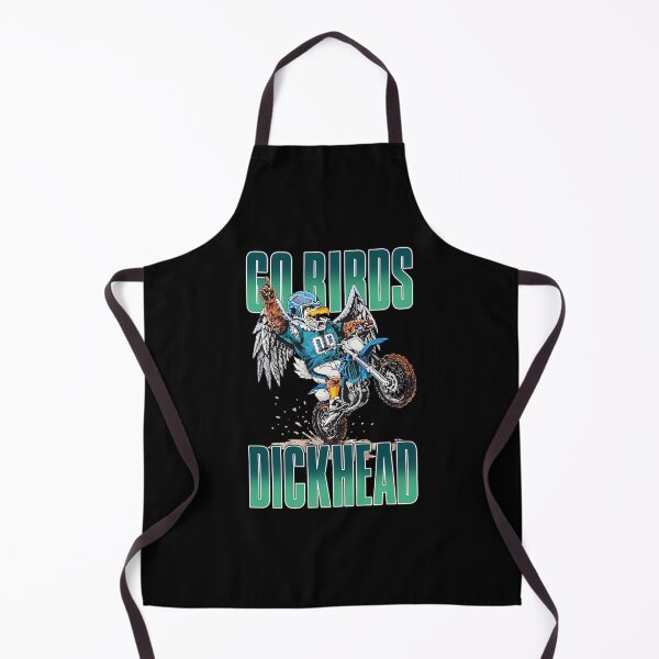 Item preview, Go Birds Dickhead Mascot Motorcycle Rider Funny Football Design designed and sold by OddPopARt.