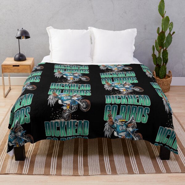 Item preview, Go Birds Dickhead Mascot Motorcycle Rider Funny Football Design designed and sold by OddPopARt.
