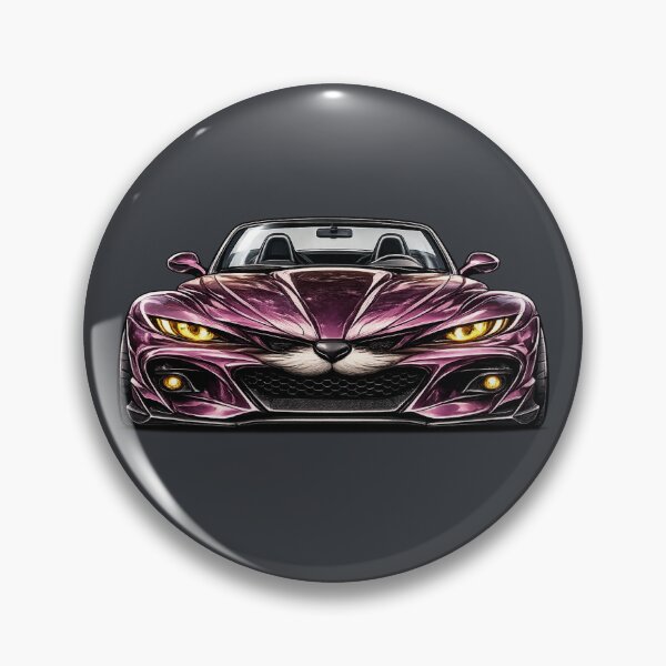 Item preview, Cougar Purple Performance Roadster — BV-PCP — Front View designed and sold by BROHLine Studio.