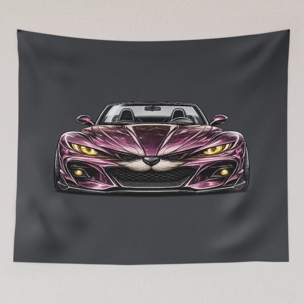 Item preview, Cougar Purple Performance Roadster — BV-PCP — Front View designed and sold by BROHLine Studio.