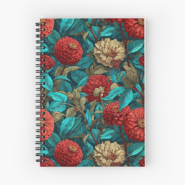 Item preview, Wild Zinnia Print  - Birth Flower Pattern - Gift Ideas designed and sold by RoyalStarsPatts.