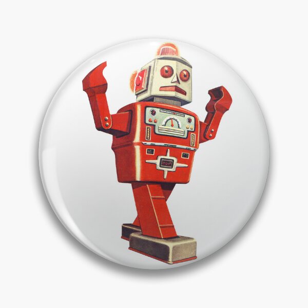 Item preview, Retro Mighty Robot designed and sold by sunnywhimsy.
