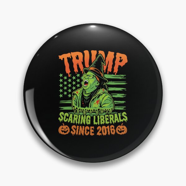 Item preview, Trump Scaring Liberals Since 2016 Halloween Witch designed and sold by OddPopARt.