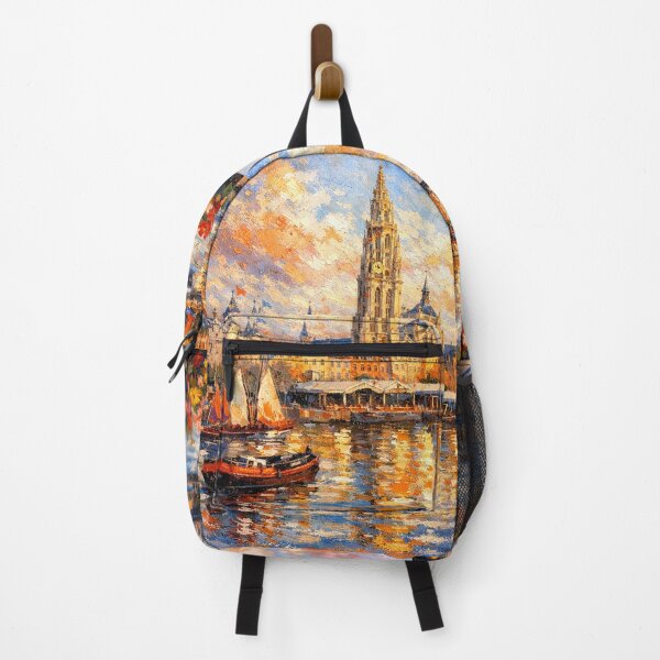 Item preview, A painting of Antwerp, Belgium – A Beautiful City in Europe. designed and sold by GalleryKauffeld.