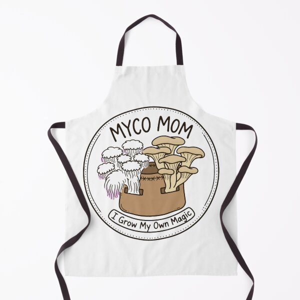 Item preview, Myco Mom I Grow My Own Magic Mushroom Grow Bag Cute Mycology Badge designed and sold by TauqeerArts.