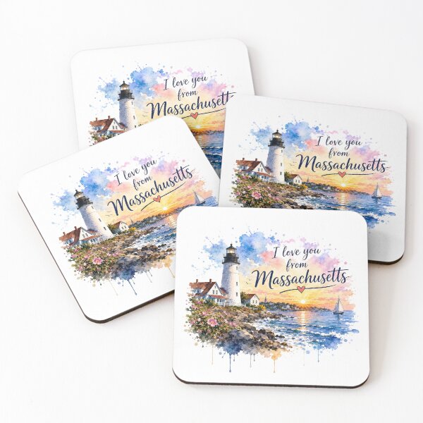 Item preview, Bay State Heartlight: Love from a Massachusetts Sunrise designed and sold by BlissBlvdShop.