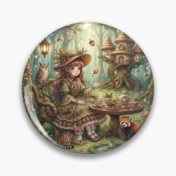 Item preview, Magical Tea Party in the Enchanted Forest. designed and sold by JoyNest = "The nest of joy".