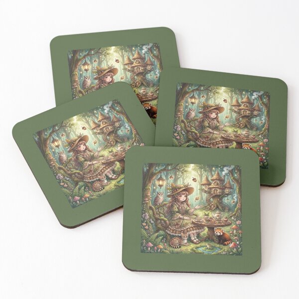 Item preview, Magical Tea Party in the Enchanted Forest. designed and sold by JoyNest = "The nest of joy".