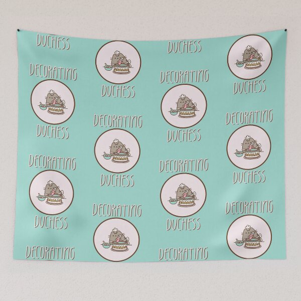 Item preview, Decorating Duchess (on Aqua) designed and sold by PawsitiveMum3.