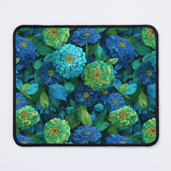 Item preview, Soft Zinnia Print - Flower Garden Pattern - Gift Ideas For Men designed and sold by RoyalStarsPatts.