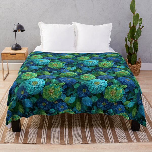 Item preview, Soft Zinnia Print - Flower Garden Pattern - Gift Ideas For Men designed and sold by RoyalStarsPatts.