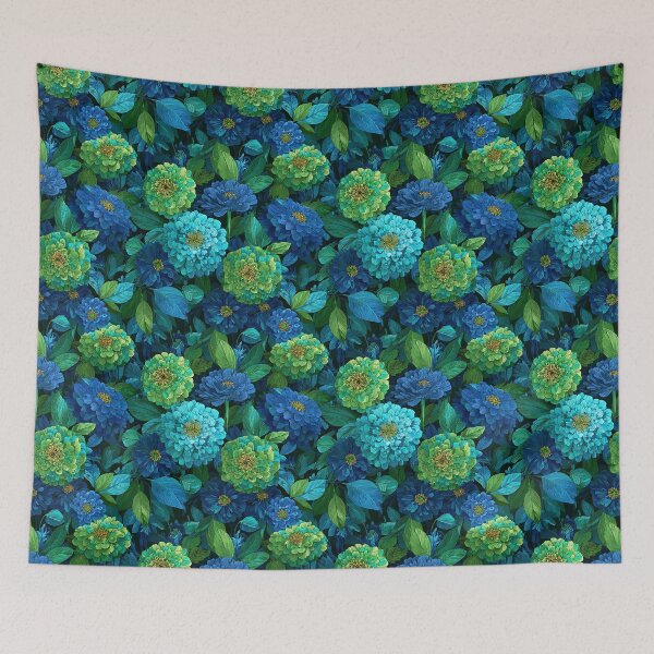 Item preview, Soft Zinnia Print  - Flower Garden Pattern - Gift Ideas For Men designed and sold by RoyalStarsPatts.