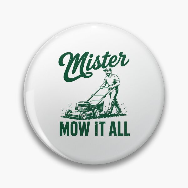 Item preview, Mister Mow It All Funny Lawn Mowing designed and sold by OddPopARt.