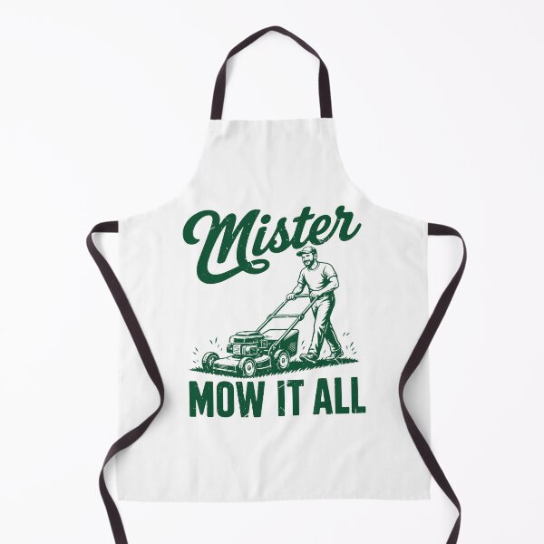 Item preview, Mister Mow It All Funny Lawn Mowing designed and sold by OddPopARt.