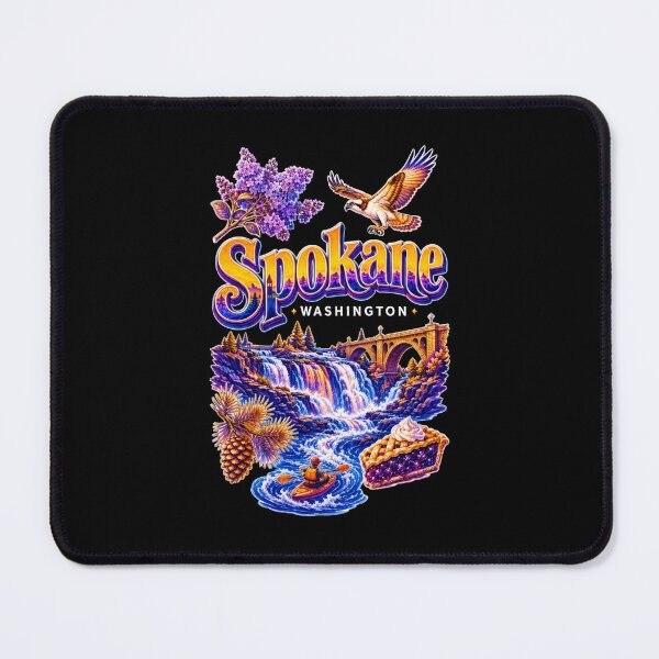 Item preview, Spokane Washington - Souvenir Waterfall Bridge designed and sold by HoneyMonday.