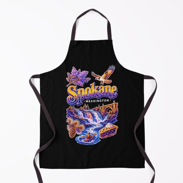 Item preview, Spokane Washington - Souvenir Waterfall Bridge designed and sold by HoneyMonday.