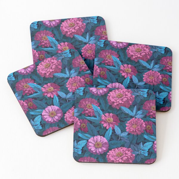 Item preview, Fragrant Zinnia Flower  - Retro Flower Floral - Gift Ideas For Mom designed and sold by RoyalStarsPatts.