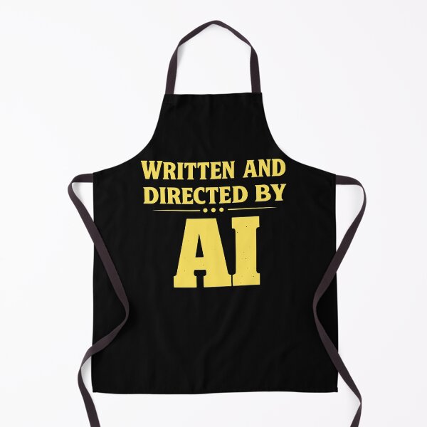 Item preview, Written and Directed by AI Humor designed and sold by phoebelevine.
