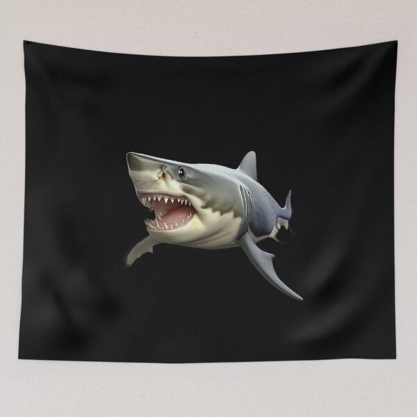 Item preview, Great White Shark Attack designed and sold by RockitBaby.